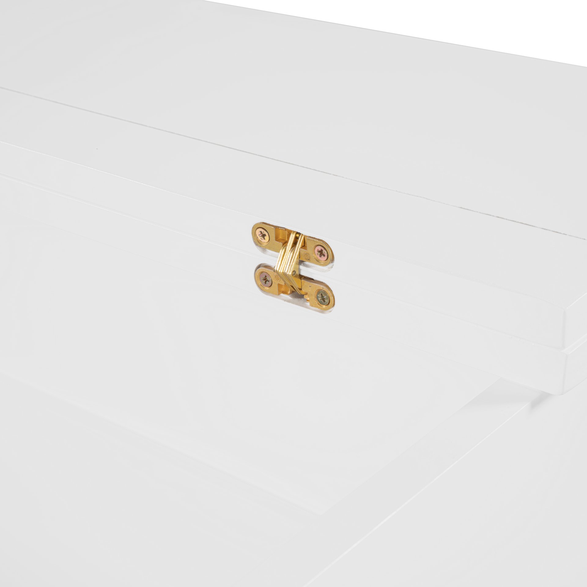 Queen Size Murphy Wall Bed With Drawer And A Set Of Sockets & USB Ports, Pulley Structure Design - White - Image 13