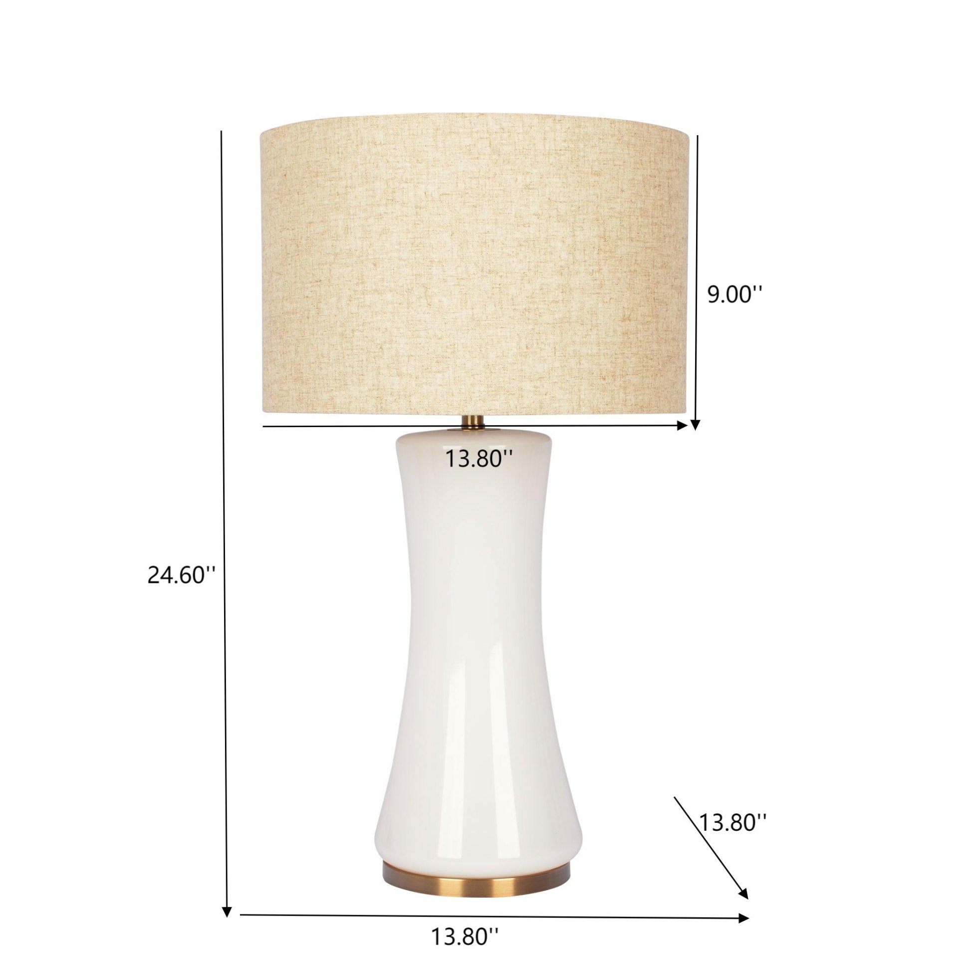 Cascade - Lamp Base Table Lamp - Beige / Gold / White - Image 3