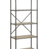 Itzel - Bookshelf - Antique Oak / Sandy Gray - Image 7