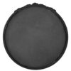 Round Hand Carved Rose Antique Mirror Frame, Wall Mirror For Live Space, Bathroom, Entryway Wall Decor - Black - Image 8