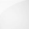 Bookshelf, Bookcase, Etagere, 5 Tier, Glossy Clear Tempered Glass - White - Image 4