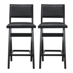 Keira - Bar Stool (Set of 2) - Black