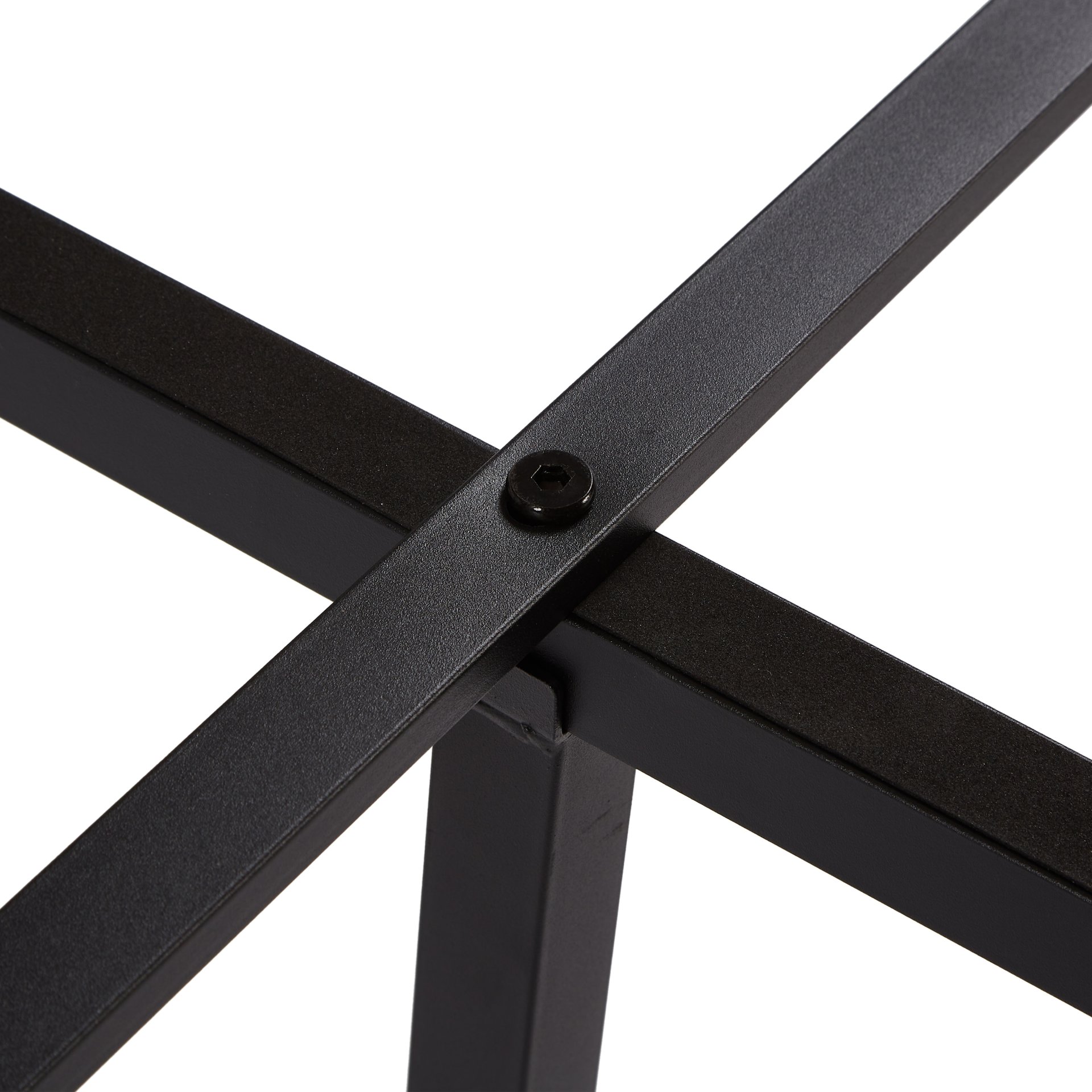 Full Size Metal Platform Bed Frame With Wooden Headboard And Footboard With USB Liner, LED Lights, No Box Spring Needed, Large Under Bed Storage - Brown - Image 5