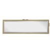 Console Table With Mirrored Glass Top, Modern Entryway Table For Living Room Foyer Entryway - Gold - Image 12