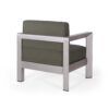 Aviara - Club Chair Outdoor Seating Aluminum - Natural - Image 8