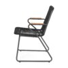 Moonstone - Outdoor Club Chair Set With Rope Weave Design - Black - Image 9
