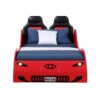 Colen - Twin Car Bed With LED - Red - Image 2