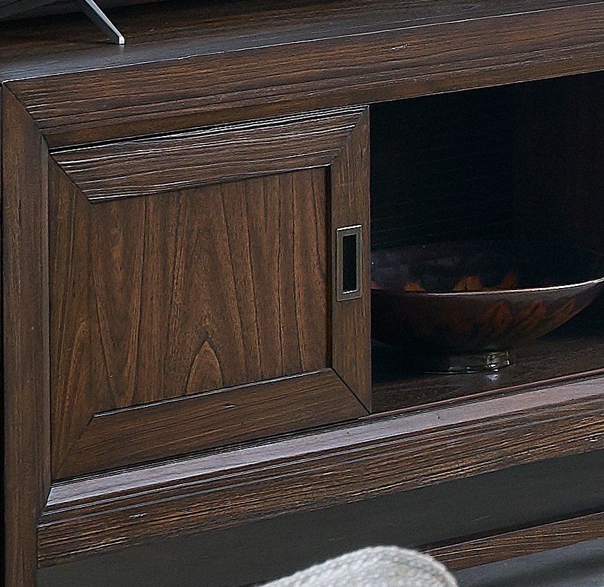 Branson - TV Stand Console, For TVs Up To 85", Two Tone - Brown - Image 8