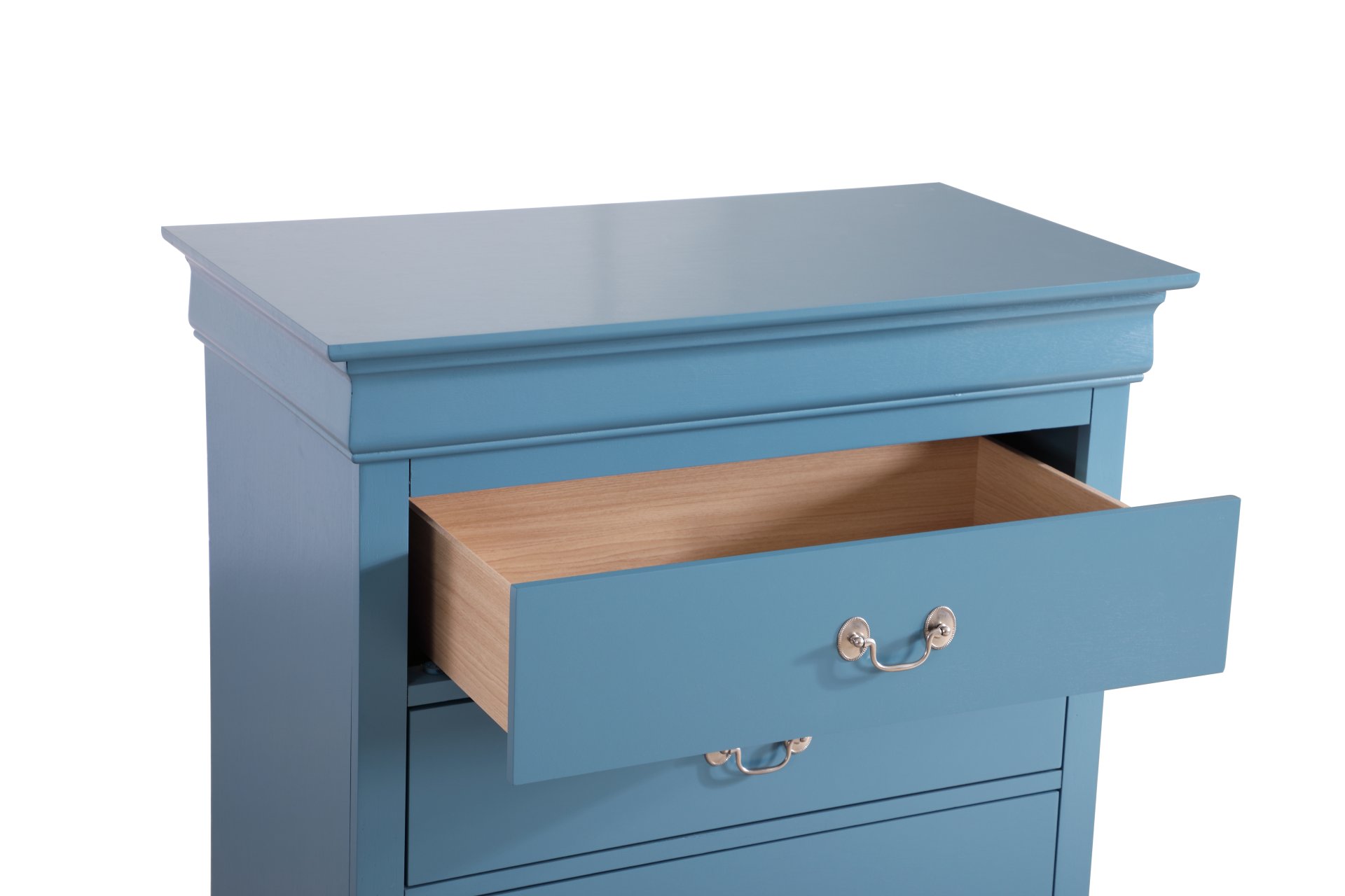 Traditional Style Storage Chest - Teal - Image 7