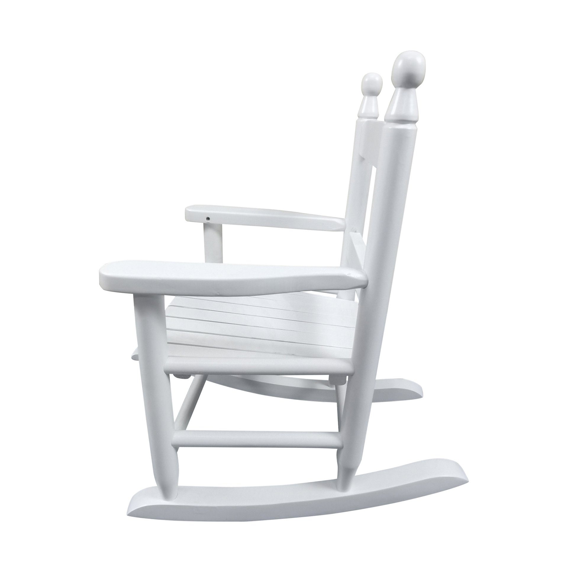 Children's Rocking Chair Indoor Or Outdoor, Suitable For Kids, Durable - White - Image 5