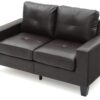Modular Loveseat - Dark Brown - Image 3