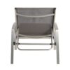 Oxton - Outdoor Chaise Lounge With Adjustable Aluminum Frame - Gray - Image 11