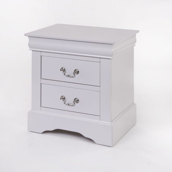 Louis Philippe III - Nightstand - White