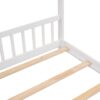 Full Size Classic House Bed - White - Image 4