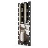 Hollywood - Full Length Mirror With Lights Full Body Vanity Mirror With 3 Color Modes Lighted Standing Floor Mirror For Dressing Room Bedroom Wall Mounted Touch Control - Black - Image 10