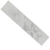 Engineered Marble Stone Bathroom Sink Side Splash - Bianco Carrara Wenato - Image 6