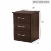 Boston - Nightstand - Wenge - Image 5