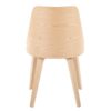 Anabelle - Mid-Century Modern Dining / Chair (Set of 2) - Natural / Gray - Image 5