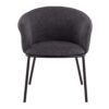 Ashland - Contemporary Chair - Black / Charcoal - Image 5