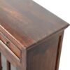Glazed Sideboard - Walnut - Image 7