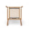 Belfast - Dining Chair (Set of 2) With Frame And Textile For Outdoor Use - Teak / Beige - Image 10