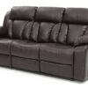 Comfortable Reclining Sofa - Dark Brown - Image 3