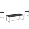 Lennox - 3 Piece Coffee And End Table (Set of 3) - Black - Image 8