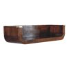 Indira - Floating Console Table - Chestnut - Image 6