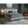 Comfort Care - 13" Queen Size Hybrid Mattress, Plush Comfort - Gray / Blue - Image 2