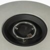 36" Propane Gas Fire Pit Table, 50000 Btu Round Steel Fire Pit With Tank Holder For Outside Patio Deck Garden Backyard - Gray - Image 7