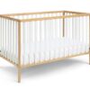 Deux - Remi 3 In 1 Convertible Island Crib - Natural / White - Image 2