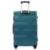 Luggage With Tsa Lock Spinner Wheels Hardside Expandable Luggage Travel Suitcase Check In Luggage ABS 24" - Antique Blue Green - Image 10