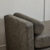 Elegant Upholstered Bench, Daybed, Ottman With Wood Legs & 2 Bolster Pillows For Bedroom, Living Room, Entryway - Gray - Image 11