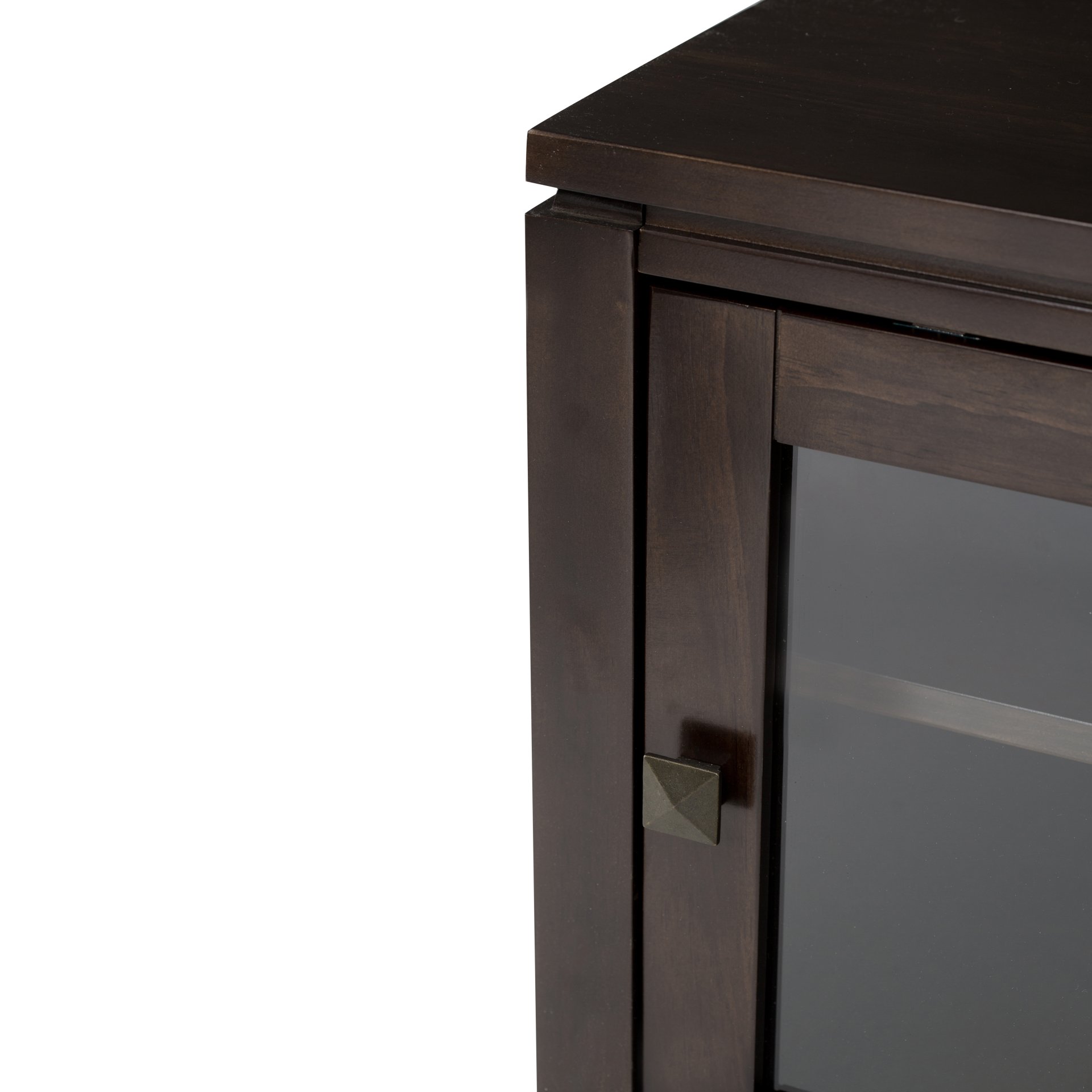 Cosmopolitan - Medium Storage Cabinet - Mahogany Brown - Image 2