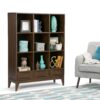 Harper - Cube Storage With Drawers - Walnut Brown - Image 8