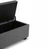 Hamilton - Storage Ottoman - Slate Gray - Image 5