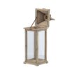 Candle Lantern Decorative, Hurricane Lantern Holder Decor For Indoor Outdoor, Home Garden Wedding - Ivory - Image 8