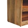 Buffalo - Hide Pull Out Shoe Storage Bench - Oak - Image 8