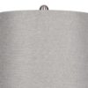 Ashland - Contemporary Table Lamp (Set of 2) - Nickel / Light Gray - Image 4