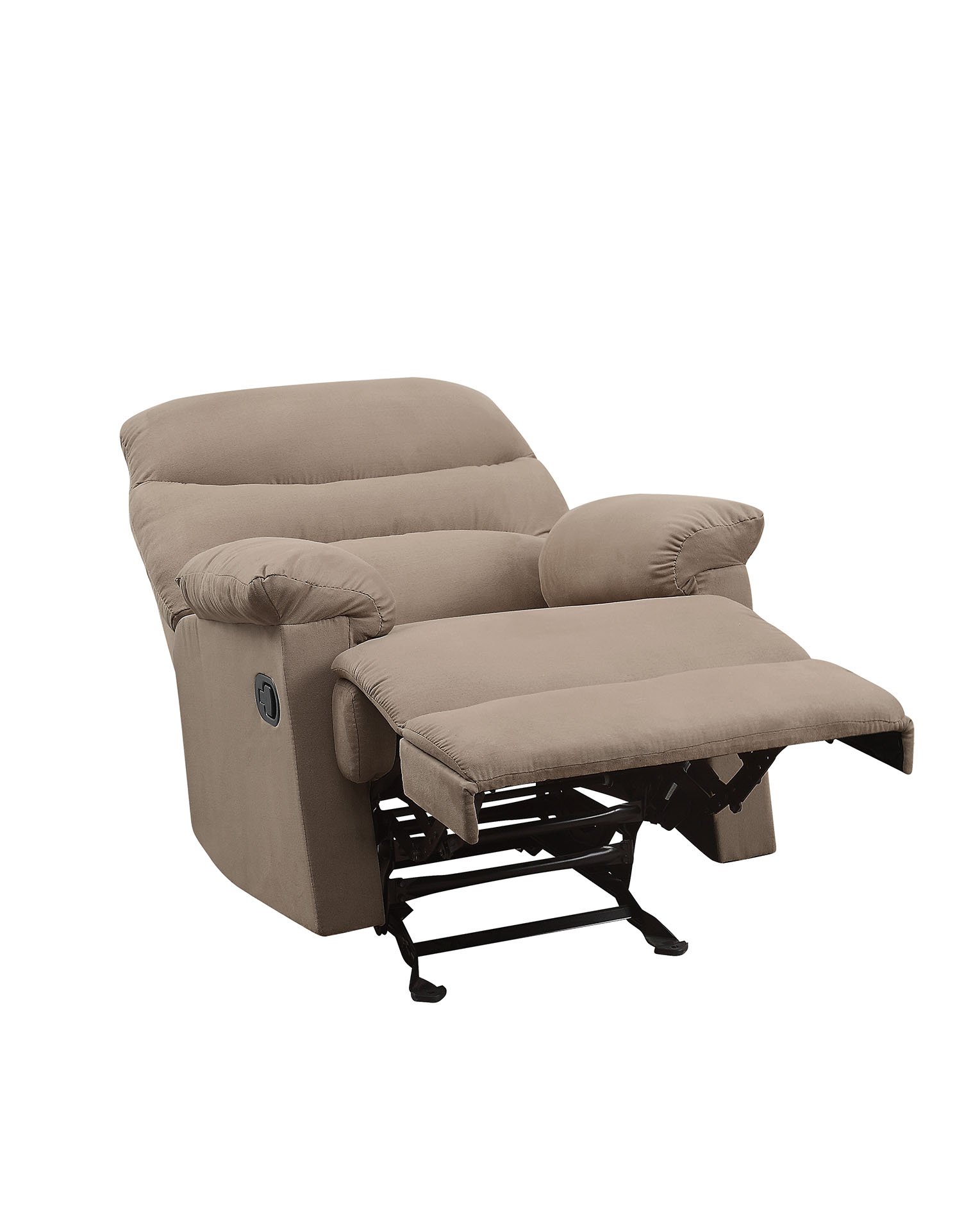 Arcadia - Micro Motion Recliner - Light Brown - Image 9