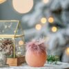 Christmas Ball Ornaments, Glass Decorative Hanging Ball Christmas Tree Ornaments For Holiday Party Decorations (Set of 12) - Brown - Image 4