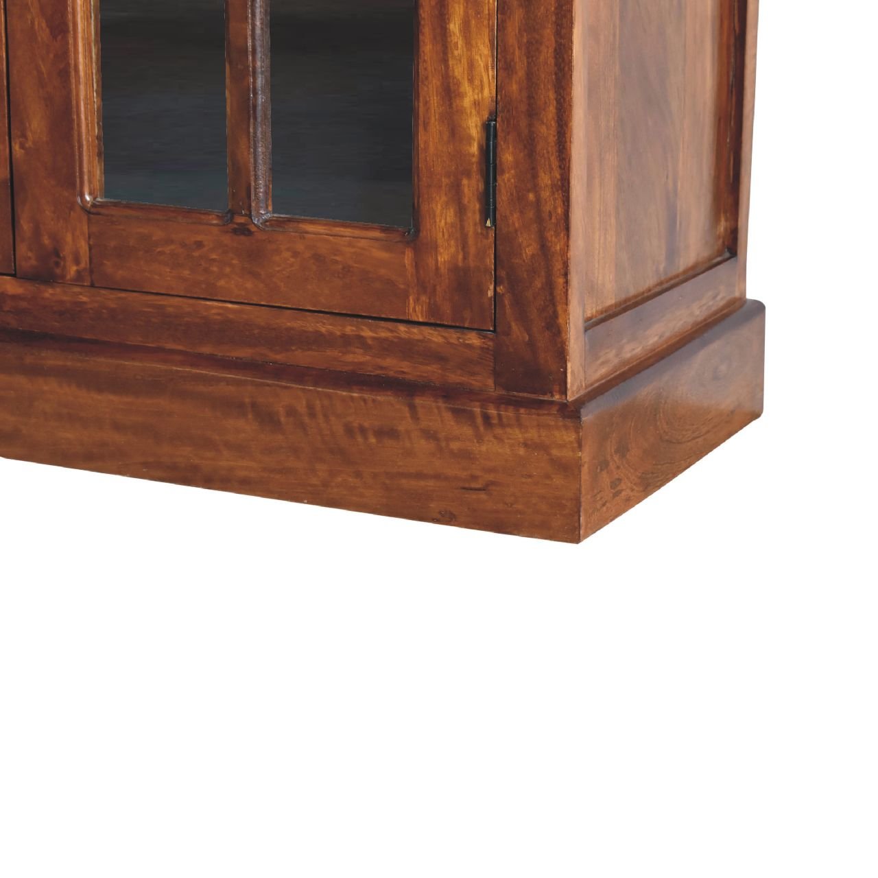 Large Glazed Sideboard - Chestnut - Image 7