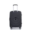 Expandable Hardshell Suitcase Double Spinner Wheels Pp Luggage Sets Lightweight Durable Suitcase & Tsa Lock, 3 Piece Set (20/24/28) - Black - Image 12