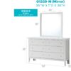Primo - Dresser - White - Image 6