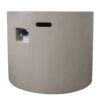 Magnesium Oxide Round Fire Pit With 40, 000 Btu For Patio Use - Light Gray - Image 9