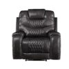 Braylon - 3 Pieces Living Room Set, Manual Recliner - Brown - Image 11