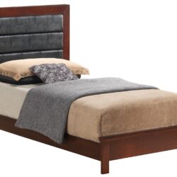 Charming Twin Bed With - Cherry