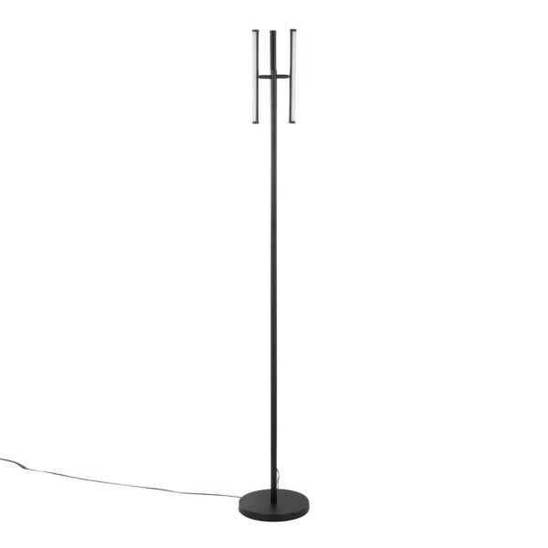Icicle - Modern Swivel Floor Lamp - Black