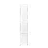 Freestanding Cabinet With Inadjustable Shelves And Two Doors For Kitchen, Dining Room - White - Image 7