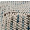 Zoey - Woven Cube Pouf - Silver - Image 4